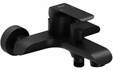 Ravak X070175 Flat Смеситель для ванны с душем, черный