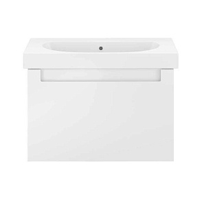 Kerama Marazzi BGP.80.1+1/WHT Buongiorno Plus Тумба под раковину подвесная 80х46 см, белый глянец/дуб Кантри