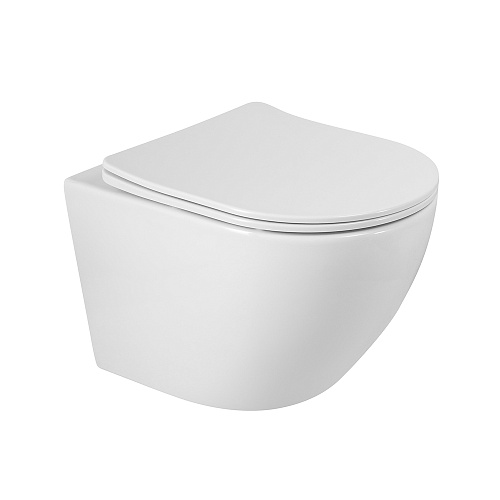 BelBagno  BB046CHR/SC Унитаз подвесной с сиденьем