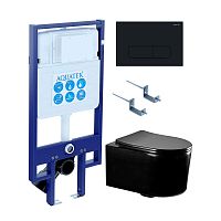 Aquatek Мия SET AQUATEK МИЯ-MB-017 4в1 Инсталляция с подвесным унитазом