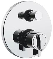 Migliore 18673 Fortis Смеситель скрытого монтажа монокомандный, 2-х позиционный с девиатором, хром