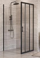 BelBagno UNO-195 UNO-195-AHF-31-90/100-C-NERO Душевой уголок
