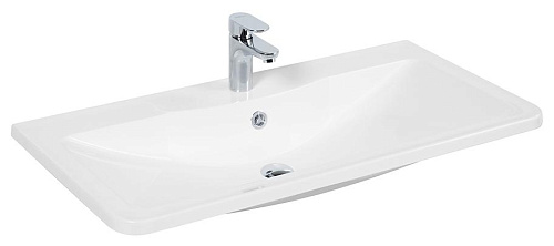 BelBagno BB800/455-LV-MR-ALR Раковина из литьевого мрамора 80х45.5 см, белая