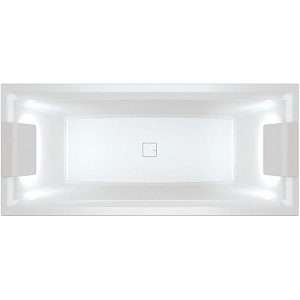 Riho BR0100500K00132 Still Square Ванна акриловая 180х80 см R/L - LED/BR01, белая