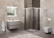 BelBagno UNIQUE-A-2-85/100-C-Cr Душевой уголок, профиль хром