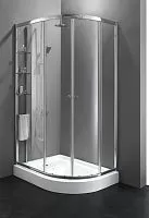Cezares ANIMA-W-RH-2-120/90-P-Cr-L Душевой уголок, профиль хром