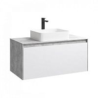 Aqwella MOB0112BS 5 stars Mobi Корпус подвесной тумбы 120 бетон светлый