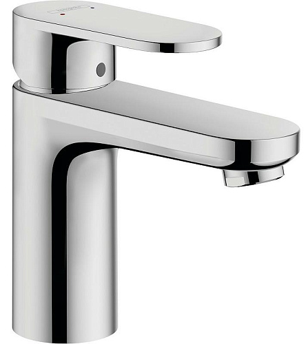 Hansgrohe 71559000 Vernis Blend 100 Смеситель для раковины, металлический сливной гарнитур, хром