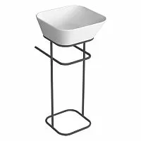 SIMAS WA03 bi*0 WAVE Раковина чаша квадратная  42х42х16,5 см, без отв под смеситель,цвет белый