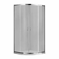 Azario AZ-ND2142 900 FOG Milton Душевая перегородка 200х90 см, цвет профиля серебро
