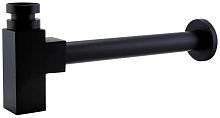 BelBagno BB-SMQ2-NERO Сифон для раковины, чёрный