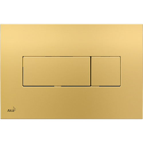 AlcaPlast M375 Кнопка смыва, золотая