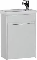 Aquanet 00213041 Дувр Тумба с раковиной, 45х28 см, белая купить  в интернет-магазине Сквирел