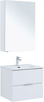 Aquanet 00274216 Алвита New Комплект мебели для ванной комнаты, белый