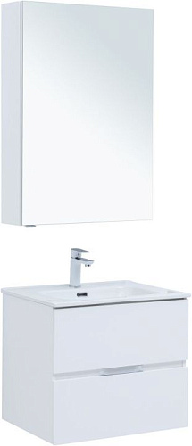 Aquanet 00274216 Алвита New Комплект мебели для ванной комнаты, белый купить  в интернет-магазине Сквирел