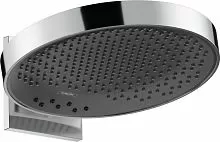Hansgrohe 26234000 Rainfinity 3jet Верхний душ с настенным держателем, 36х38 см, хром