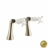 Caprigo 99-092-oro Угловые колонны увеличенные для смесителя, золото