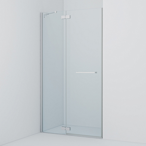 IDDIS, SLI6CH1i69 Slide Душевая дверь распашная 110х195 см, глянцевый алюминиевый профиль