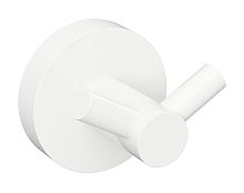Bemeta 104106034 White Крючок для одежды 5.5 см, двойной, белый