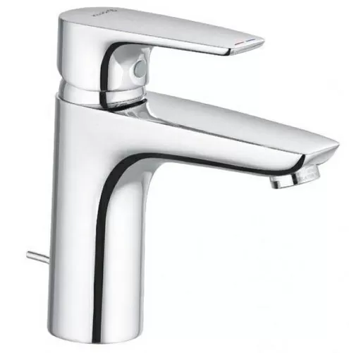 Kludi 342900575 Pure&Solid Смеситель на умывальник, однорычажный, c донным клапаном, хром