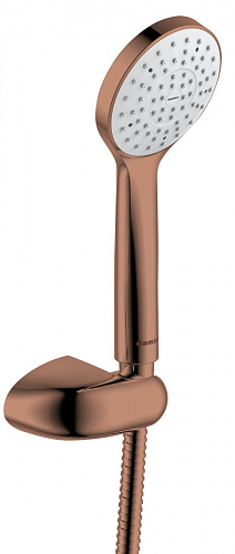 Damixa 914530000 Eclipse Bronze Ручной душ с держателем и шлангом, бронза снято с производства