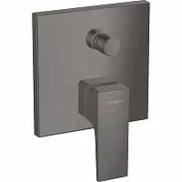 Hansgrohe 32545340 Metropol Смеситель для ванны (внешняя часть), шлифованный черный хром