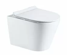 Sole TORR11SC1 Torr Унитаз подвесной с крышкой Soft-close, 37х49 см, белый