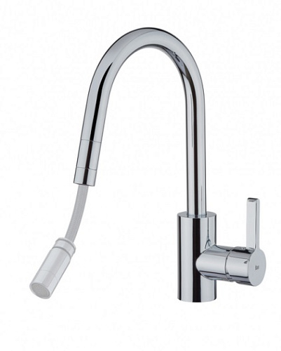 Teka 469380210 Kitchen Смеситель для кухни, с вытяжным изливом, хром снято с производства