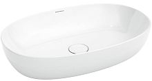 Kerama Marazzi PLR.wb.60 Plaza Раковина накладная 60х38 см, белый глянец