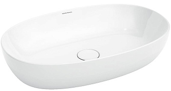 Kerama Marazzi PLR.wb.60 Plaza Раковина накладная 60х38 см, белый глянец