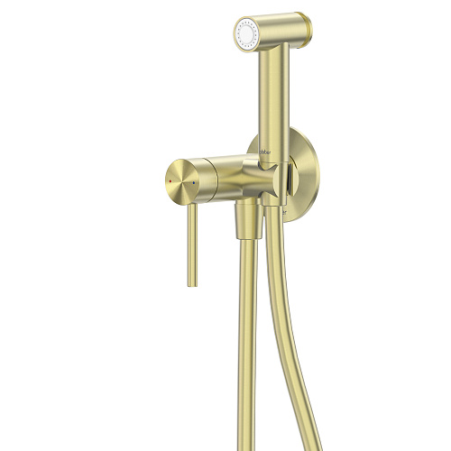 Abber Wasser Kreis 316 AF8125BG Смеситель с гигиеническим душем Abber Wasser Kreis 316 AF8125BG Смеситель с гигиеническим душем