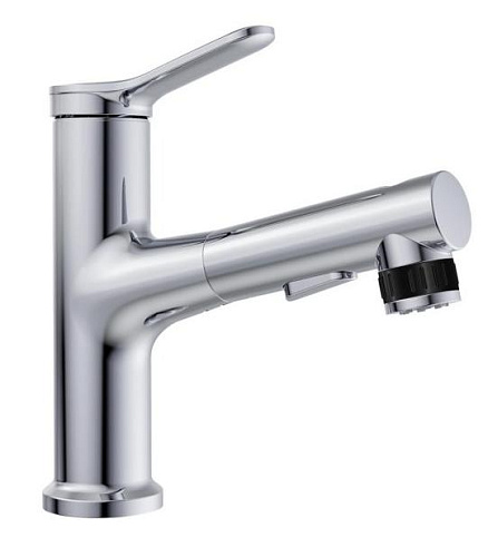 BelBagno BB-LVMD-CRM-W0 Cмеситель для раковины с вытяжным изливом