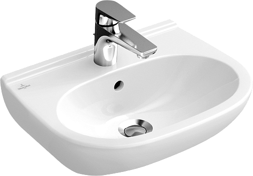 Villeroy & Boch 516655R1 O.Novo Раковина подвесная 55х37 см, альпийский белый CeramicPlus