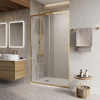 BelBagno LUCE LUCE-BF-1-120-C-ORO Душевая дверь в нишу