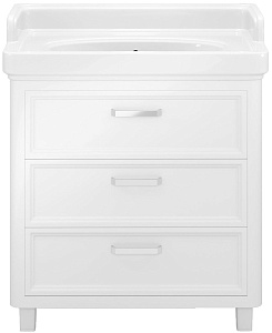Kerama Marazzi PO.80.3/WHT Pompei Тумба под раковину напольная 80х52 см, белый глянец