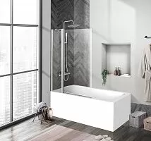 BelBagno Uno UNO-V-11-90/150-C-Cr Шторка на ванну