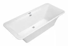 Villeroy & Boch UBQ180SQE7DV-01 Squaro Edge 12 Ванна квариловая 180х80 см, альпийский белый (White Alpin)