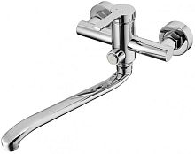 Swedbe 1055 Diana Смеситель для ванны, с длинным S-изливом, хром