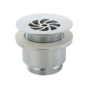 Migliore 17950 Daisy Слив для раковины, D63 мм без перелива с решеткой, хром