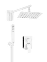 Deante BXYZAQHM Hiacynt Набор для душа скрытого монтажа с BOXом, Bianco (белый)