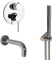 Paini 78CRSET26911BATH Cox Комплект на 2 потребителя, для ванны с ручным душем, хром