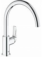 Grohe 31536001 BauCurve Смеситель для мойки, однорычажный, DN 15, хром