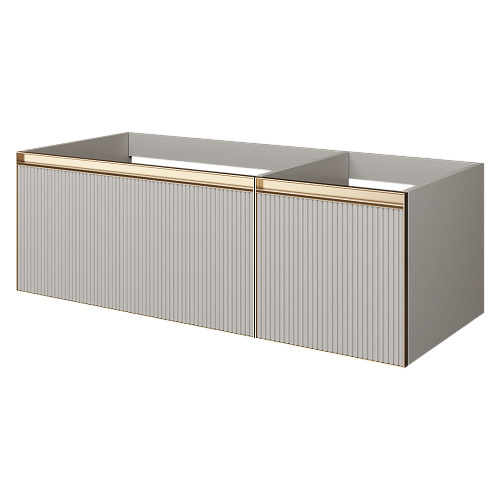 Armadi Art QUATRO 790-M2-120-CM-RIB-MG Тумба купить  в интернет-магазине Сквирел