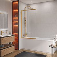 Cezares Slider SLIDER-FIX-VF-11-90/150-C-BORO Шторка на ванну