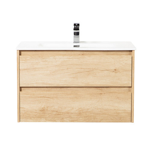 BelBagno KRAFT-900-2C-SO-RNN База под раковину 90х46 см, подвесная, Rovere Nebrasca Nature (натуральный дуб Небраска) купить  в интернет-магазине Сквирел