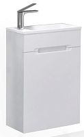 Jorno Mol.01.50/P/W/JR Modul Тумба под раковину, подвесная 50х21, белая