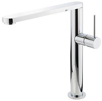 Migliore 26091 Cucina Fortis Смеситель для кухни монокомандный, высокий, прямой излив, ручка сбоку, хром