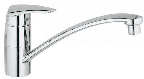 Grohe 33770001 Eurodisc Смеситель для мойки, низкий излив, хром