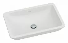 Villeroy & Boch 616321R1 Loop&Friends Раковина под столешницу 68х45 см, альпийский белый CeramicPlus