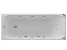 Aquatek ALF170-0000007 Альфа Ванна акриловая 170х70 см, с фронтальным экраном, белая